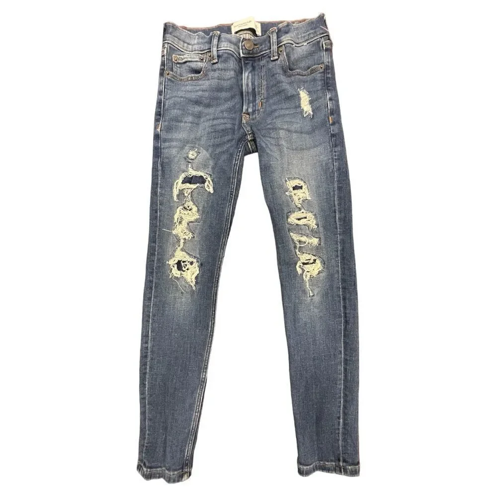 Kids Abercrombie & Fitch Distress Supper Skinny